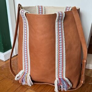 The Medium Transport Tote: Woven Handle Edition
